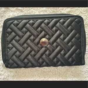 Lug black quickstep convertible wallet
